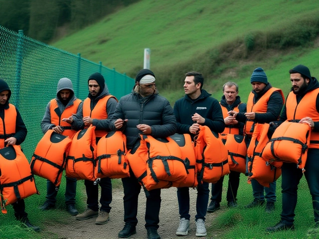 UK sanctions 24 smugglers as lorry routes to French beaches surge