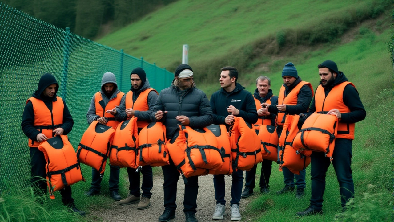 UK sanctions 24 smugglers as lorry routes to French beaches surge