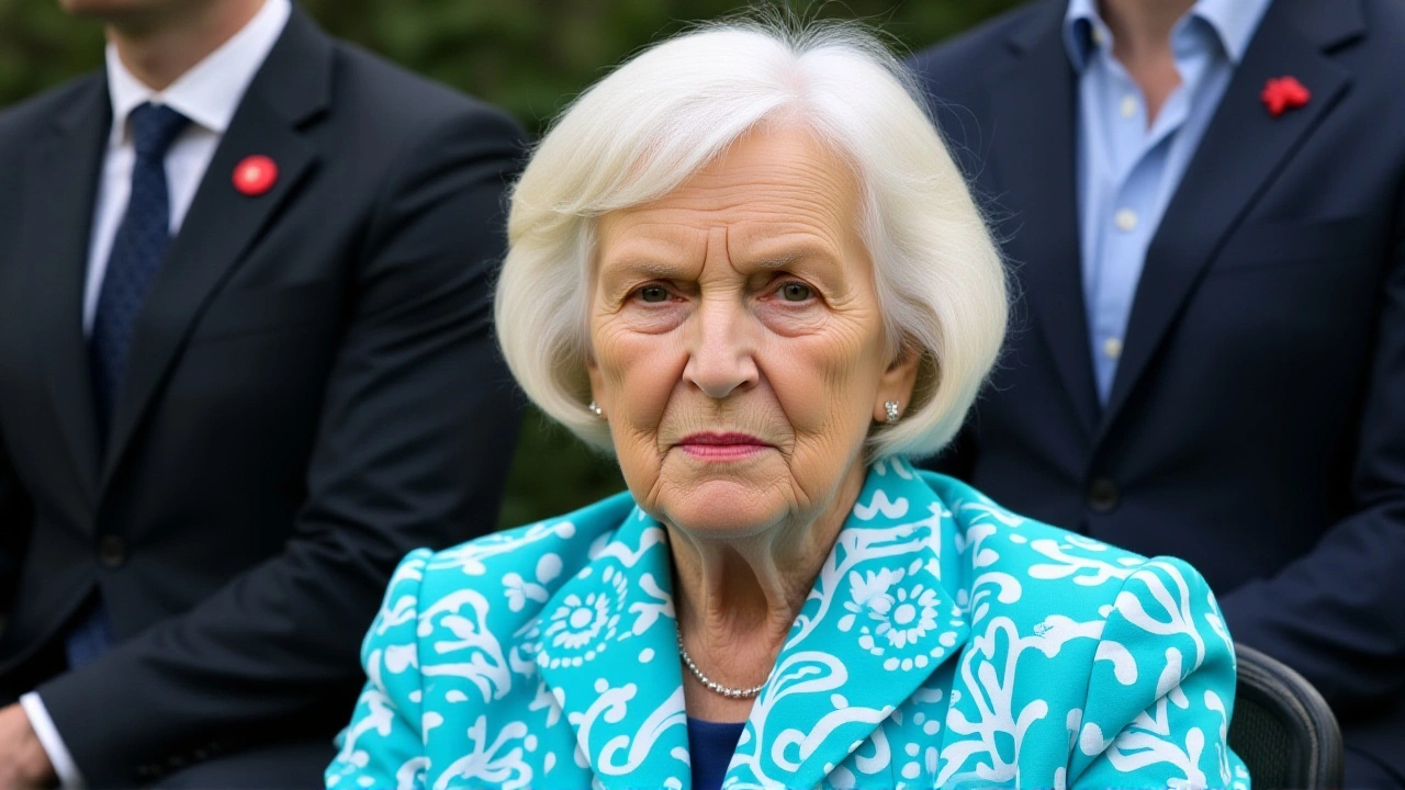 Mary Berry stuns at Wimbledon in turquoise dress, igniting 2025 fashion trend