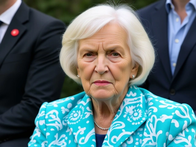 Mary Berry stuns at Wimbledon in turquoise dress, igniting 2025 fashion trend